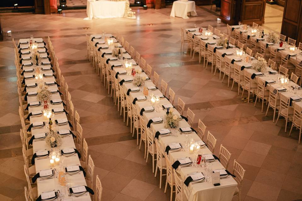 Nave | Long tables up to 120