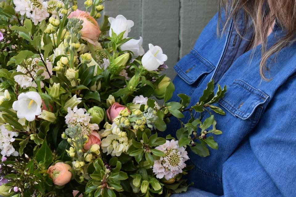 Seasonal spring bouquets