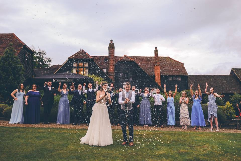 Champers at Warren Estate