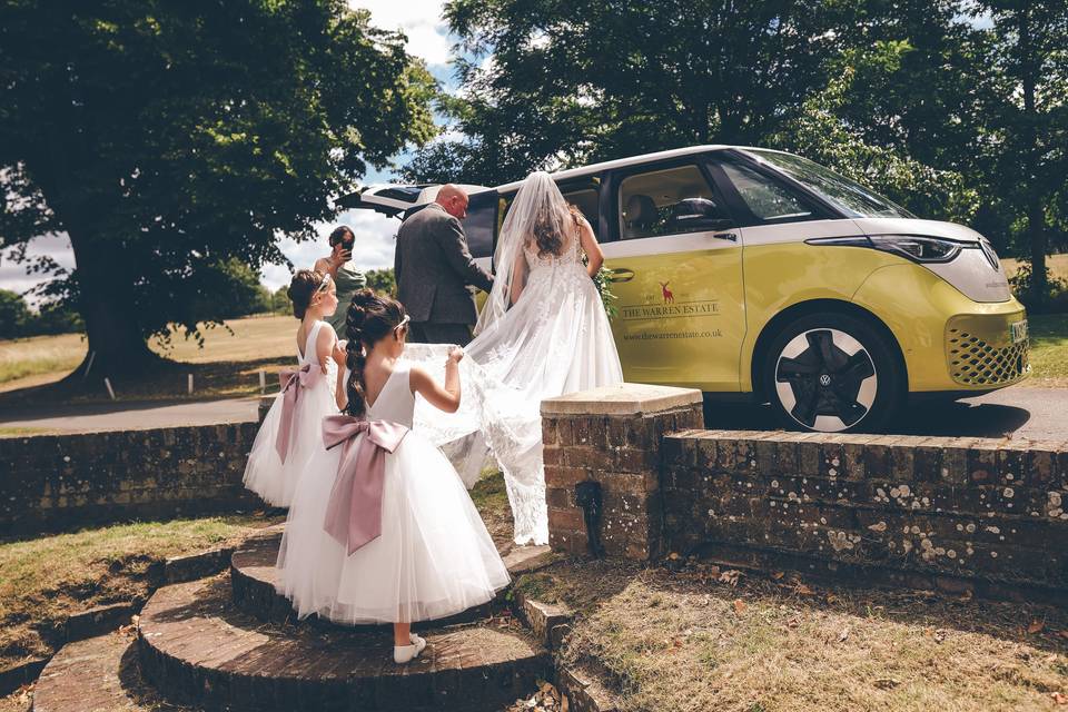 Ceremony time Warren Estate