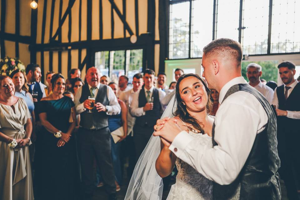 First dance at Warren Estate