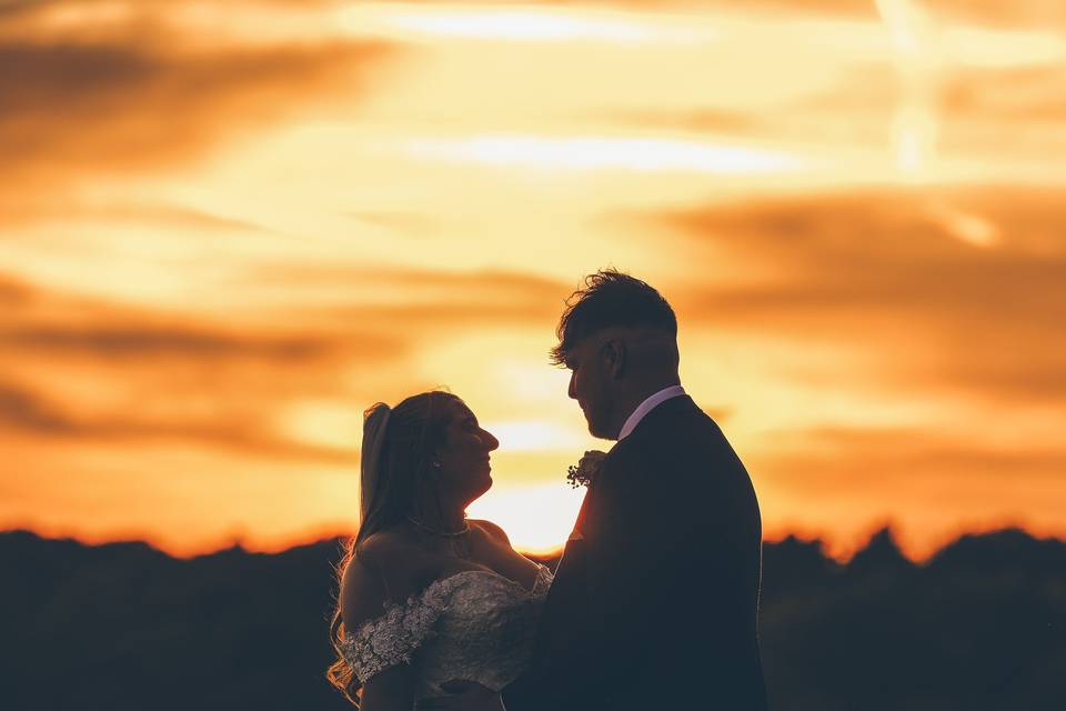 Sunset at Warren Estate