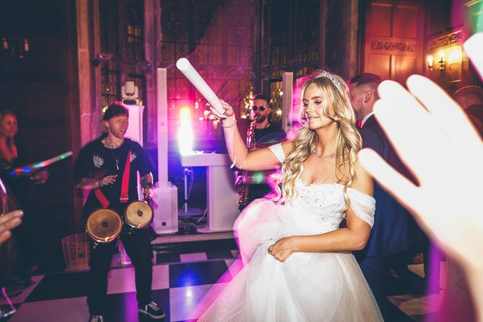 Hengrave Hall Party wedding