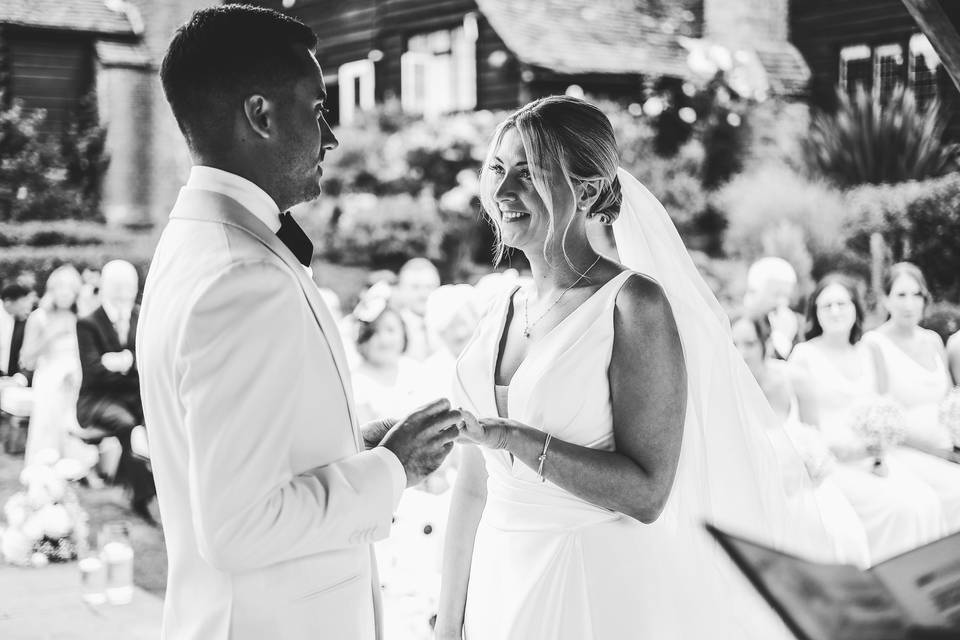 Warren Estate Ring exchange