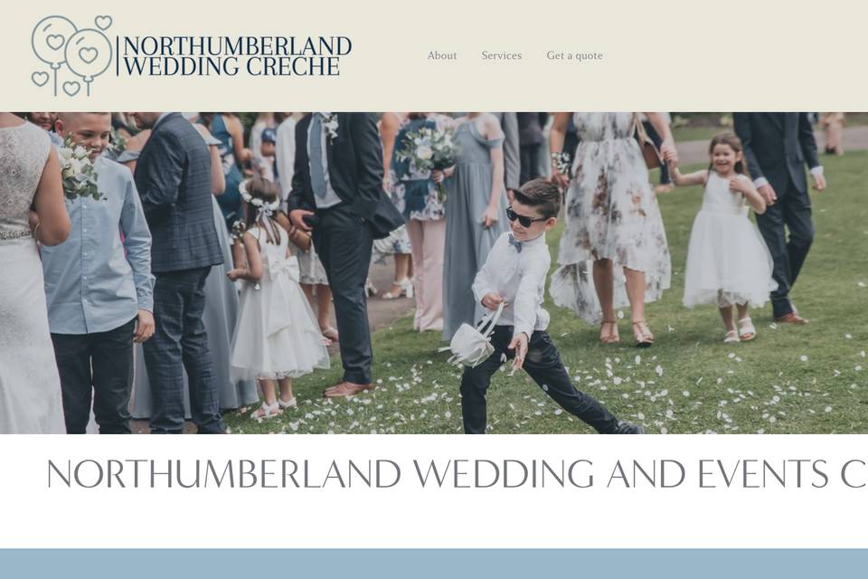 Northumberland Wedding Creche