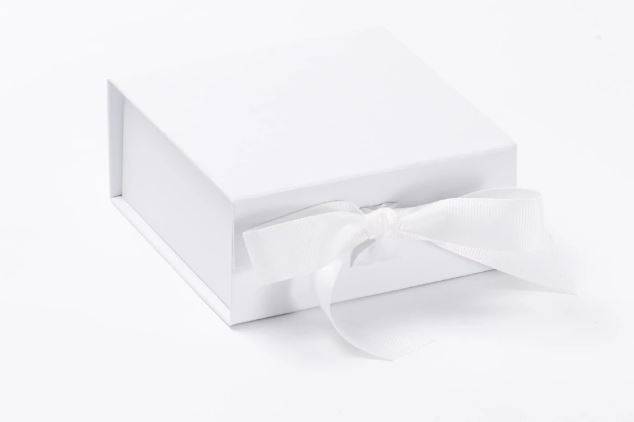 Small white gift box