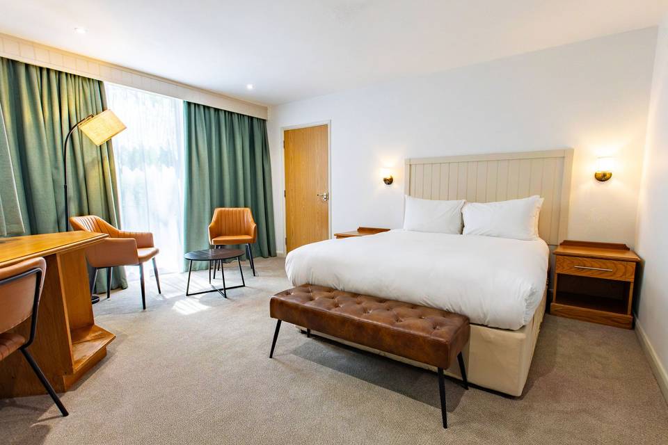 Hotel bedrooms