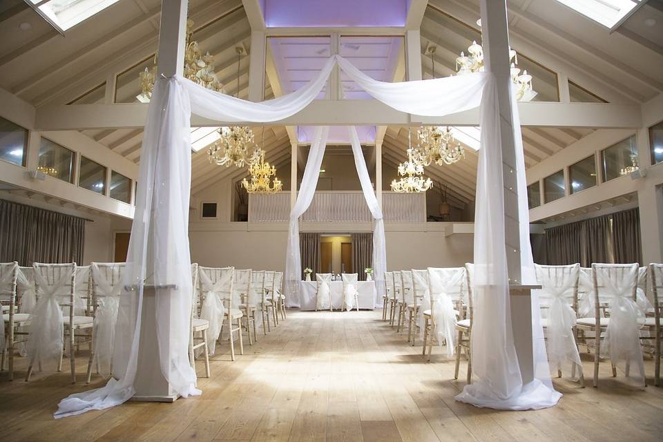 Extraordinary ceremony space