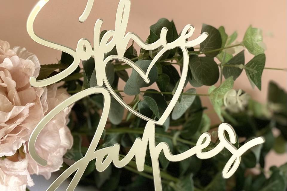 Bespoke Cake Topper