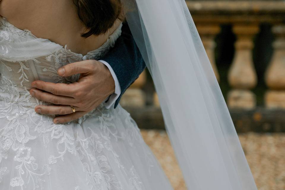 Sarah and Greg at Coombe Lodge
