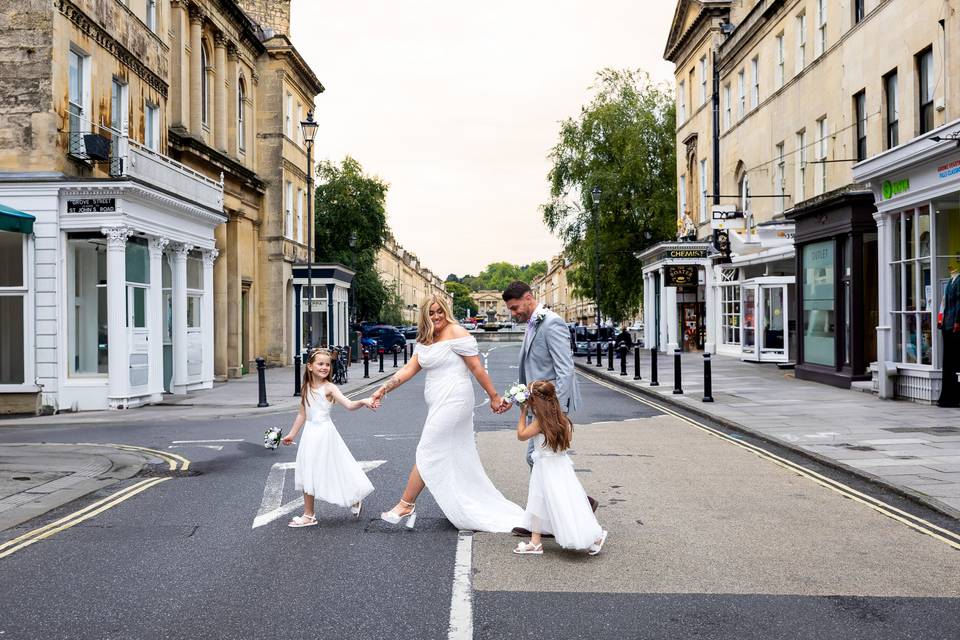 Sammi and James in Bath