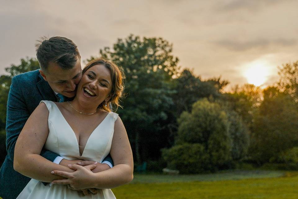 Georgia and Sam Clevedon Hall