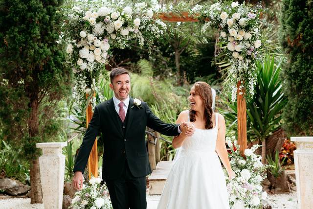 Happy aisle walk