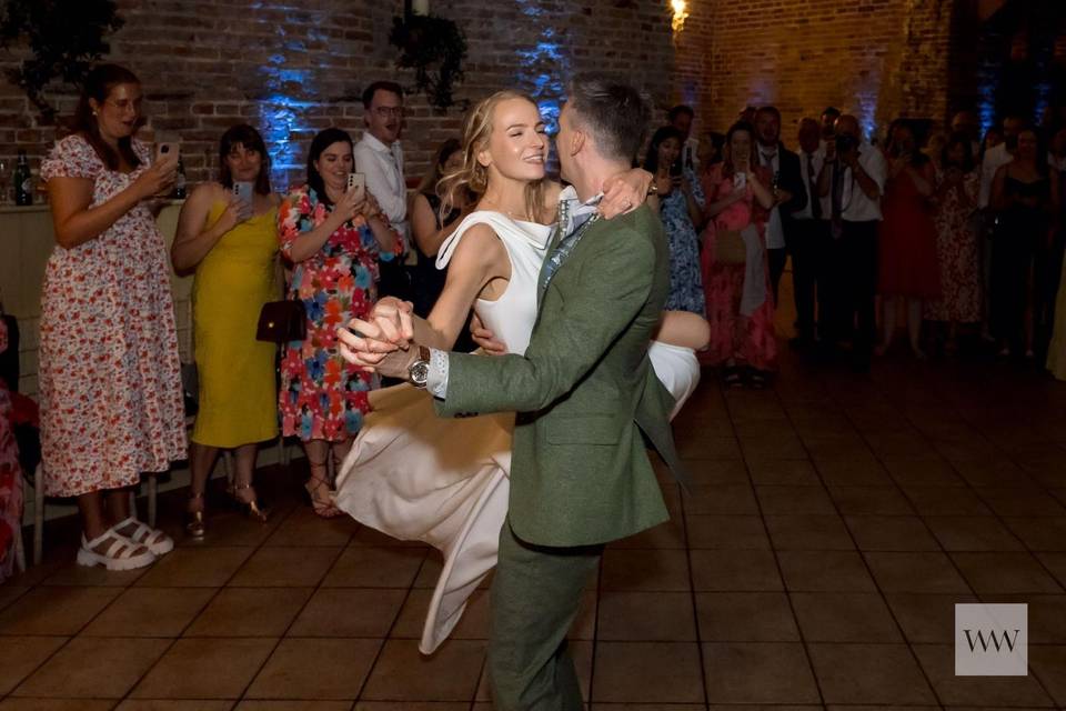 Twirling First Dance