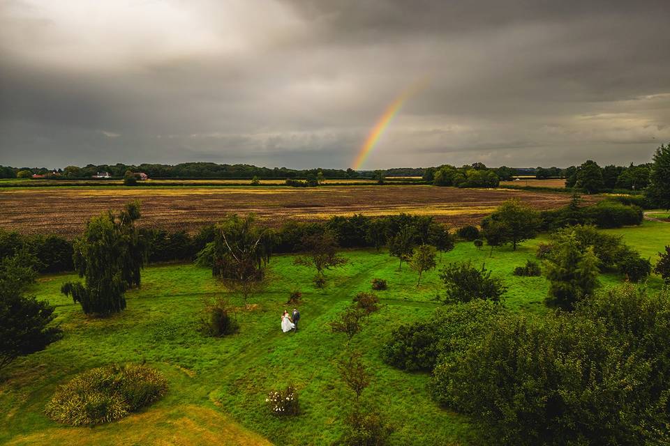 When it rains look for rainbow