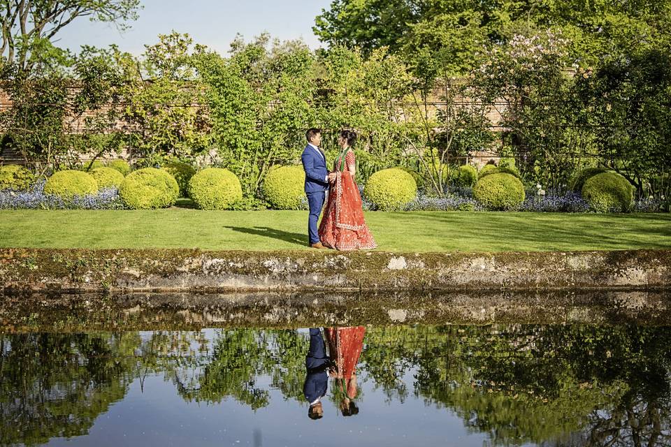 Love reflected in our pond