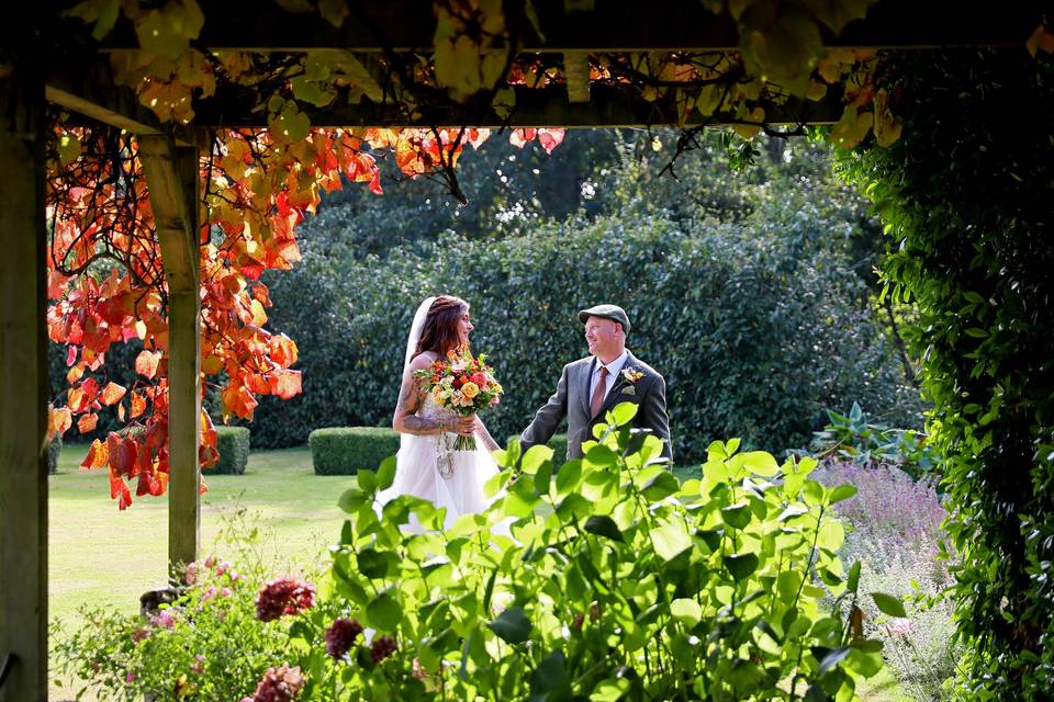 A moment for the new Mr & Mrs