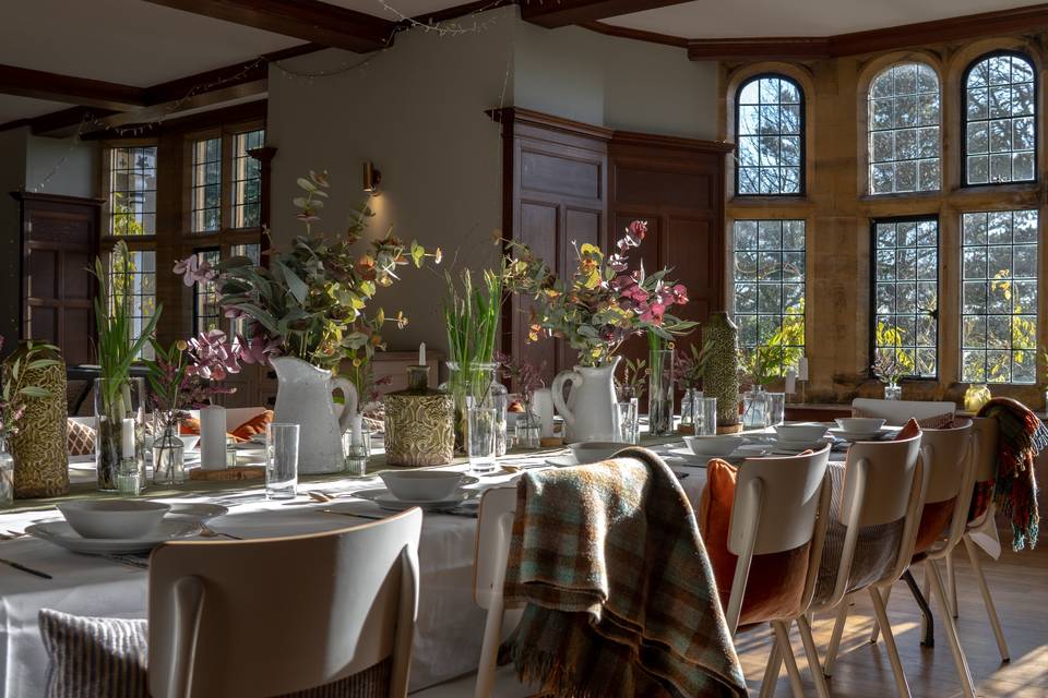 Ballroom feasting