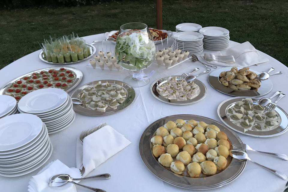 Appetizer buffet