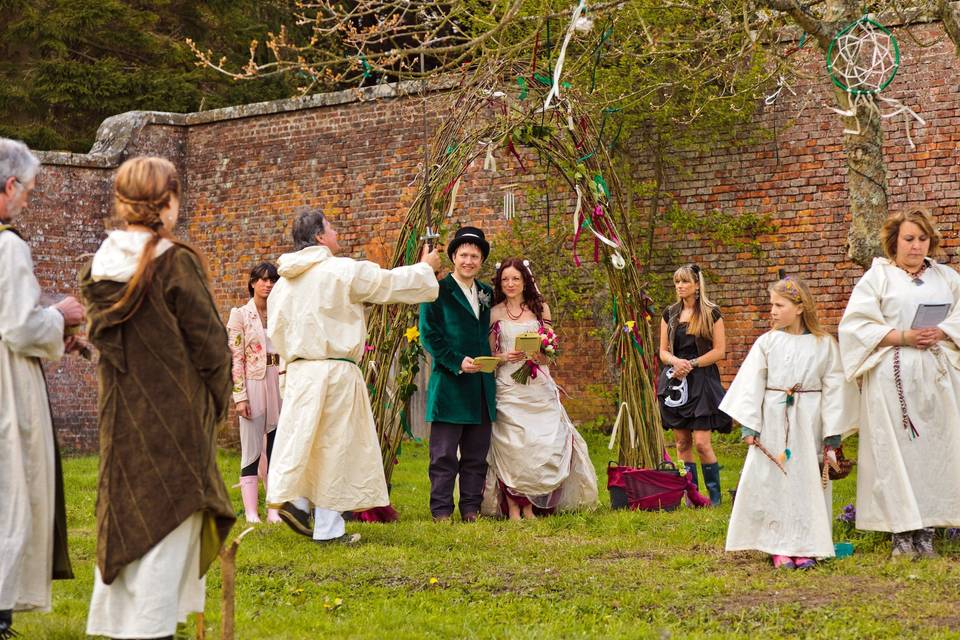 Druid Wedding at Brinkburn
