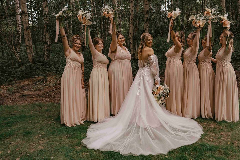 Classic bridal shot