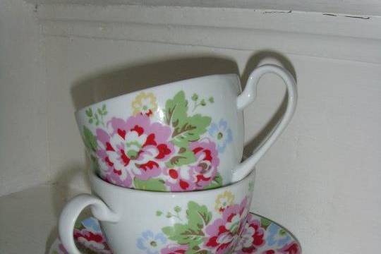 Tea cups for sale or hire