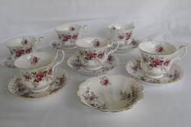 Tea cups for sale or hire