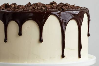 White Death by Chocolate Cake