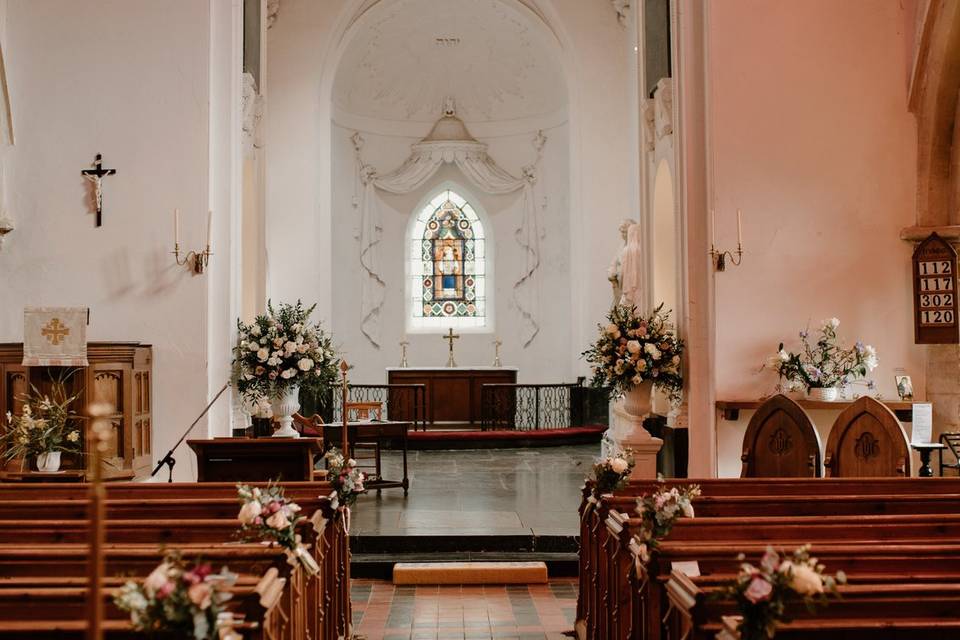 Church flowers