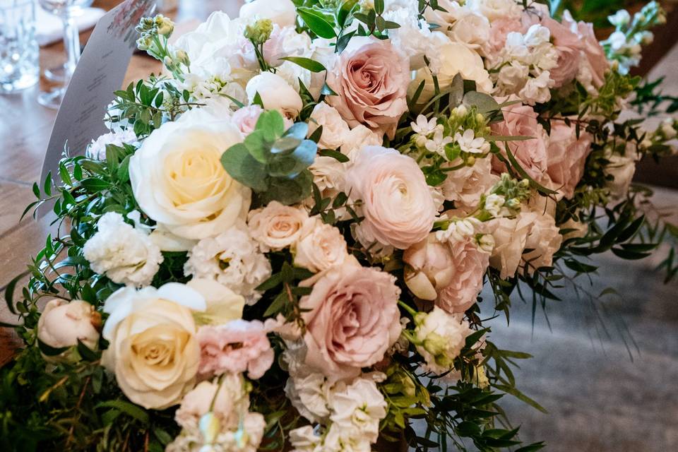 Top table flowers