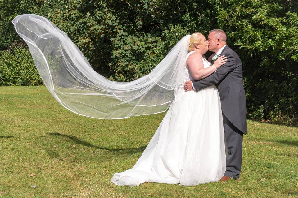 Windy wedding