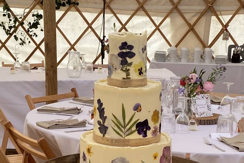 Floral cake designs