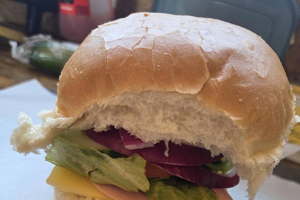 Ham & Cheese roll