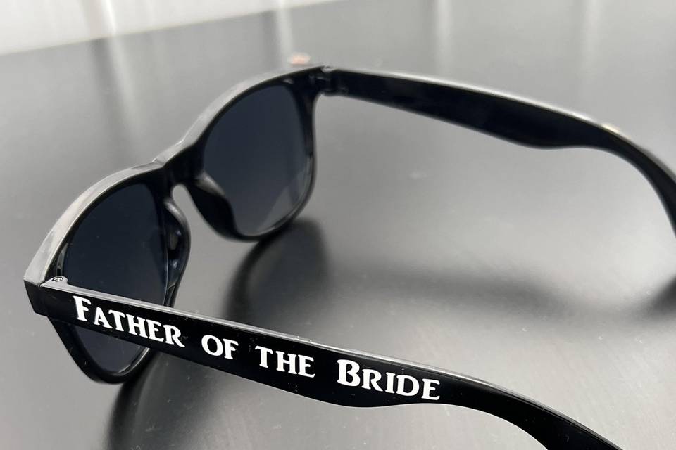 Father of the bride glasses