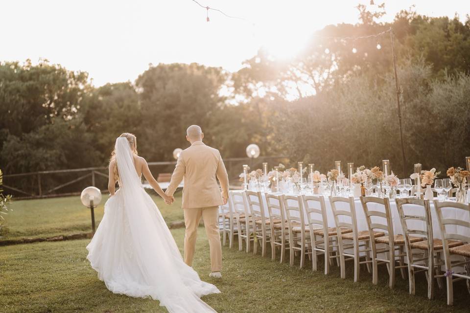 Wedding Table in the Garden