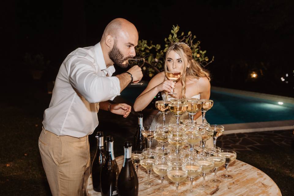 Prosecco Tower