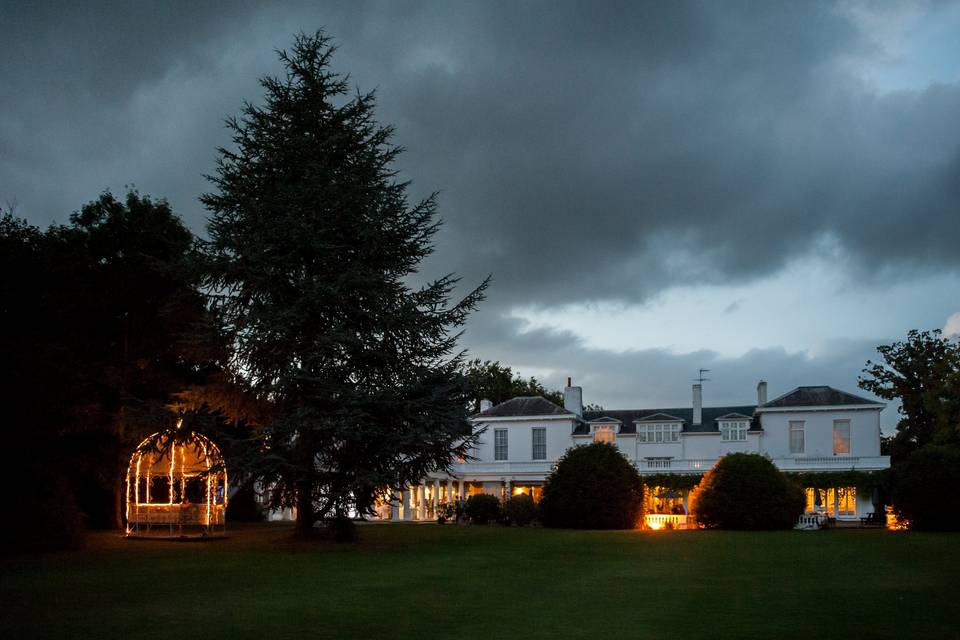 Manor House at Night