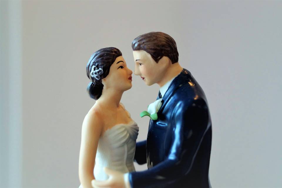 The cake topper