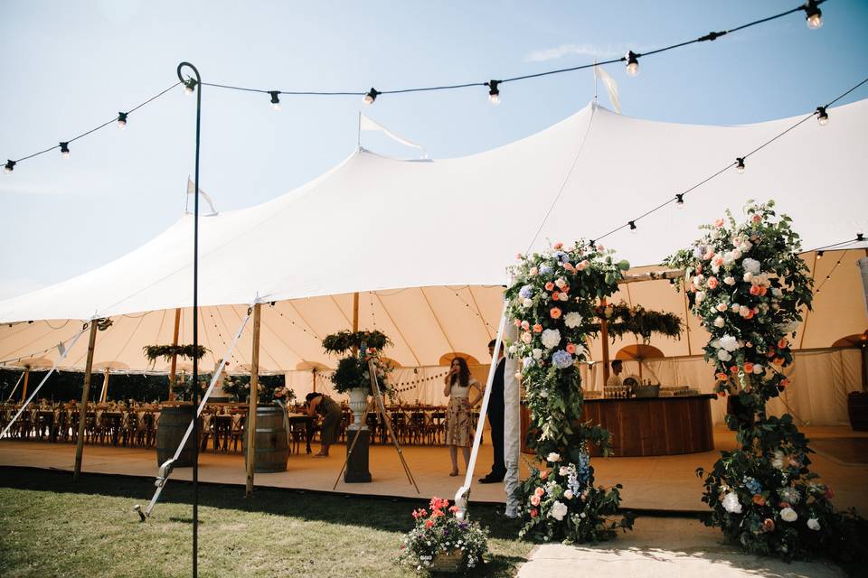 Sperry Tent Wedding