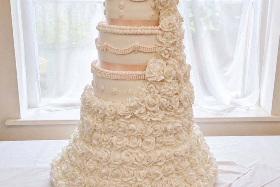 10 tier wedding cake