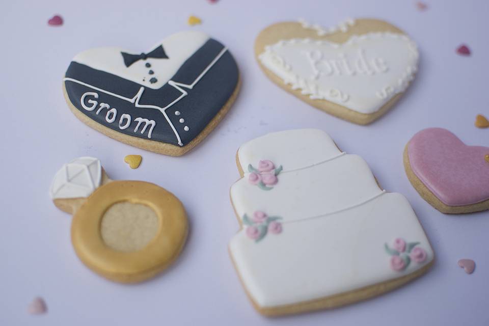 Wedding biscuits