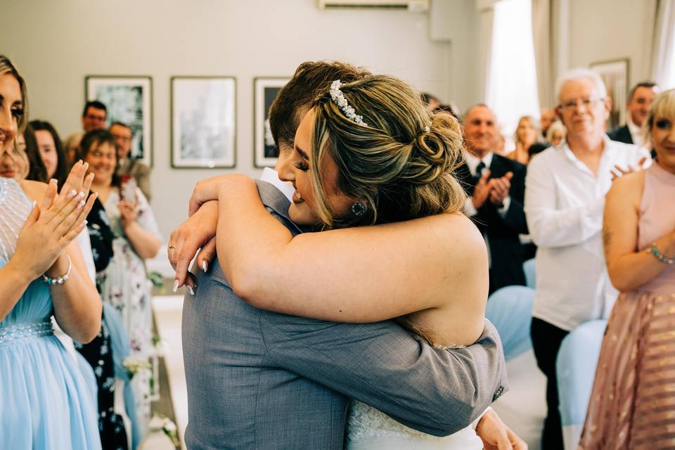 First Moment as Man and Wife