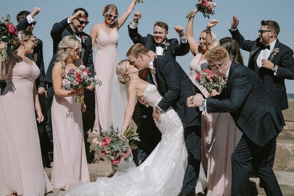 Bridal Party cheer