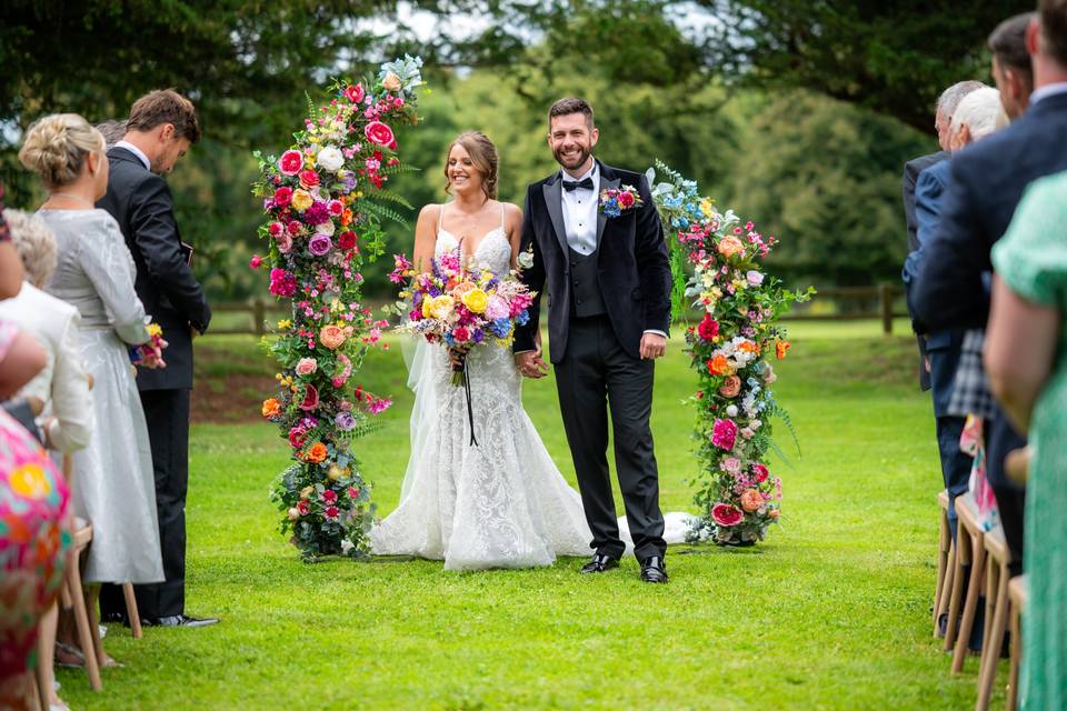 Outdoor ceremony