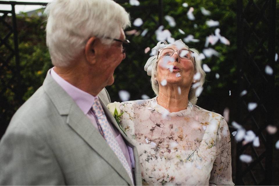 Vow-renewal ceremony