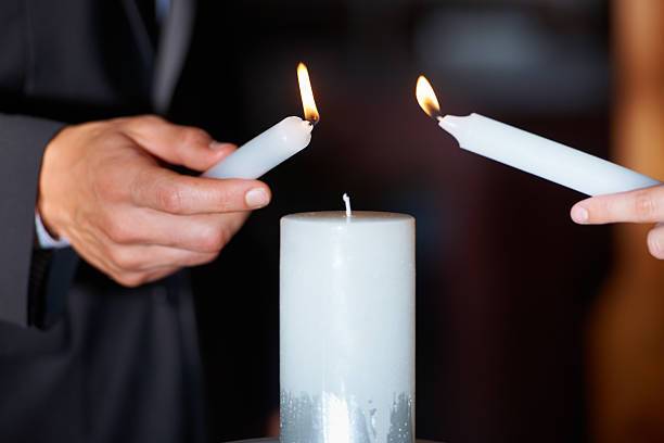 Symbolic ritual with meaning.