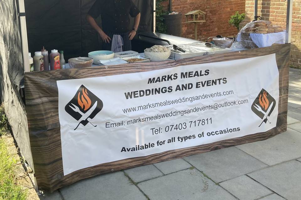 Marks Meals Weddings and Events