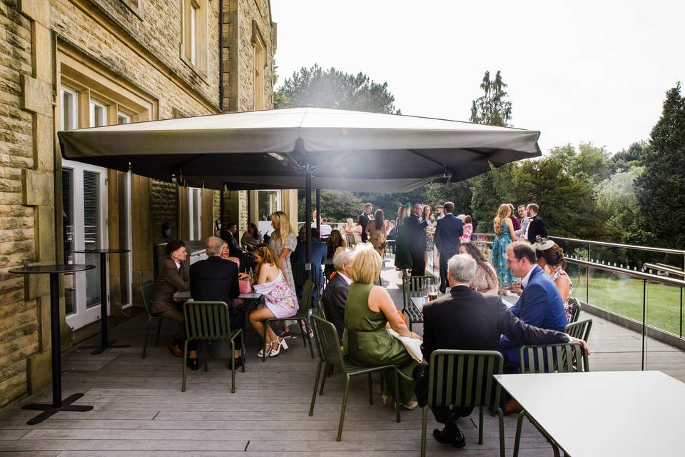 Drinks on the Terrace