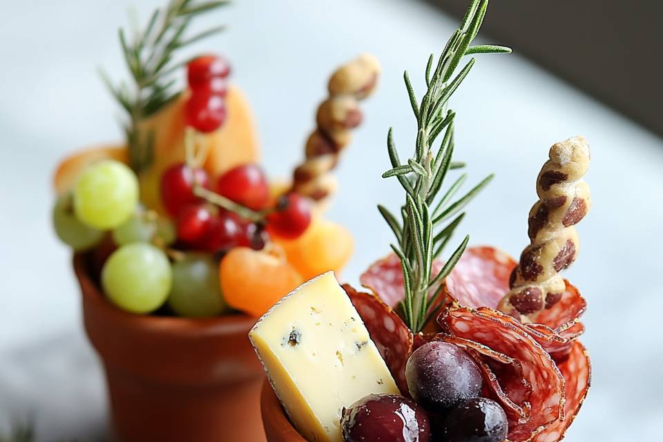 Charcuterie pot favours