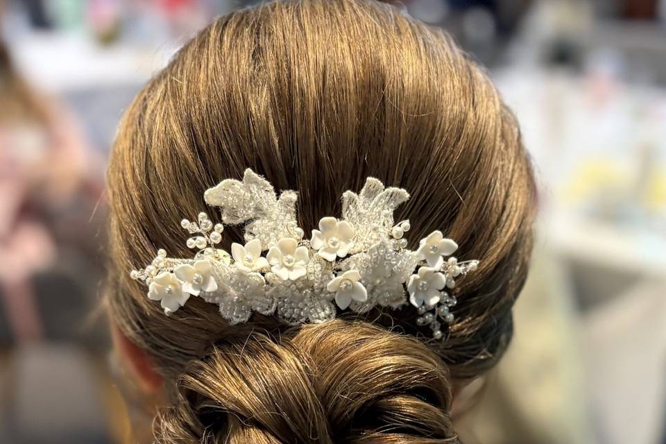 Bridal hair